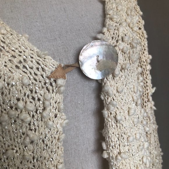 Popcorn knit cardigan - Picture 5 of 10